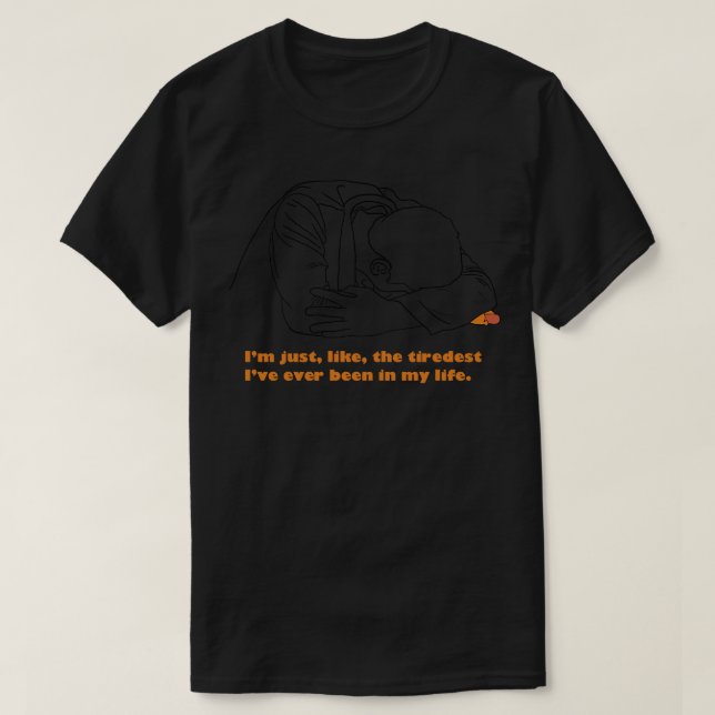 Ich denke, du solltest mit Tim Robinson Hot Dog Ve T-Shirt (Design vorne)