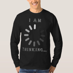 Ich denke, ich lade den geekten Computer T-Shirt