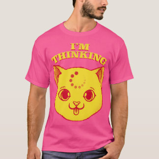 Ich denke lustige Katze von Tobe Fonseca T-Shirt