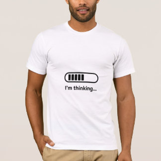 Ich denke nach… Lustige Ladeanimation T-Shirt