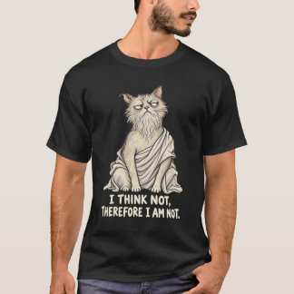 „Ich denke nicht, deshalb bin ich nicht.“ SOCRATES T-Shirt