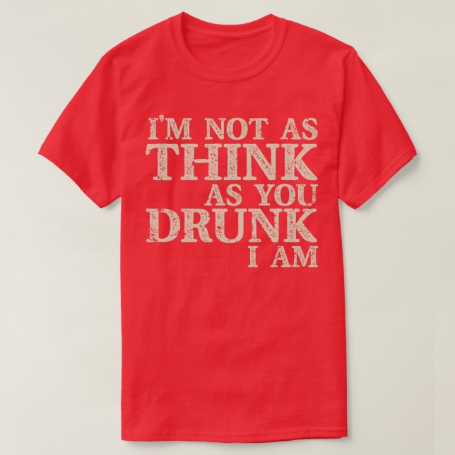 Ich denke nicht T-Shirt (Design vorne)