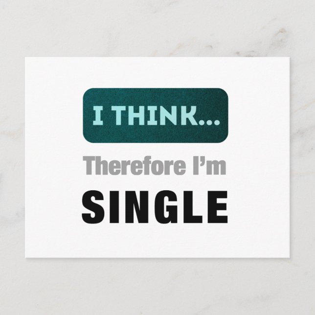 Ich denke postkarte (Vorderseite)