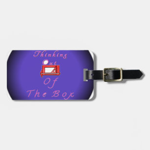 Ich denke über die Kiste hinaus. Gepäckanhänger