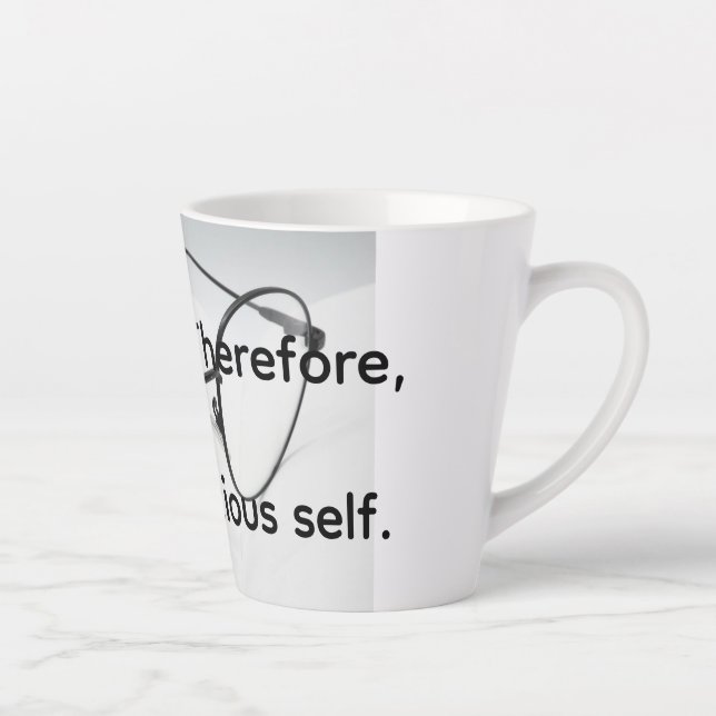 Ich denke zu viel nach milchtasse (Rechts)