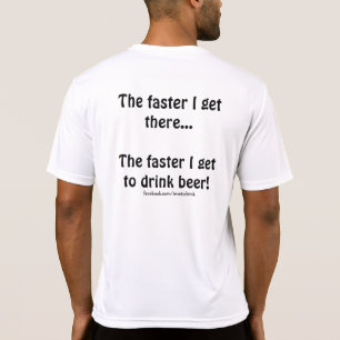 Ich der Männer "schneller erhalte, laufendes Shir T-Shirt
