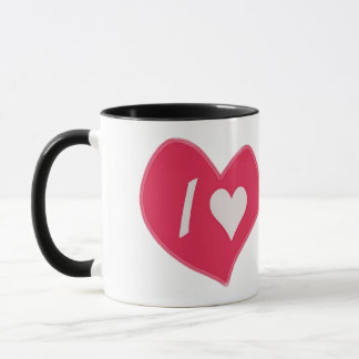 “Ich❤️Dich Herz – Süßes Romantisches Geschenkdesig Tasse