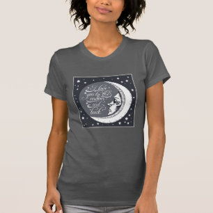 Ich  dich zum Mond und zurück T-Shirt