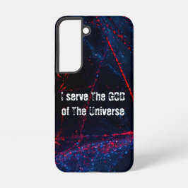 Ich diene dem Gott des Universums Samsung Galaxy Hülle