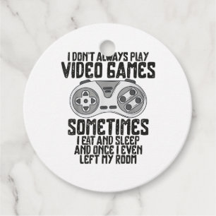 Ich Donner Alwasy Play Video Games Gaming Spaß Fun Geschenkanhänger