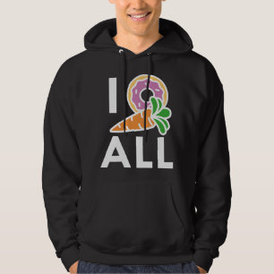 Ich Donut Karotte Alle Hoodie