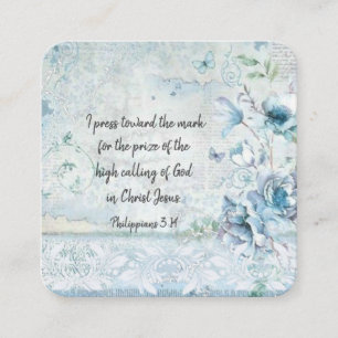 Ich dränge auf das Mark-Philippians-Bibelverse Begleitkarte