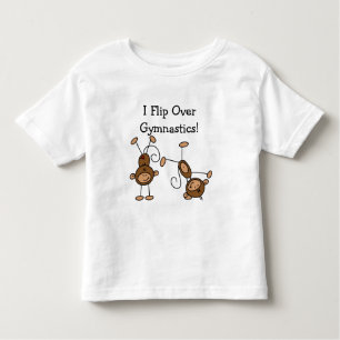 Ich drehe über Gymnastik-T-Shirts und Geschenken Kleinkind T-shirt