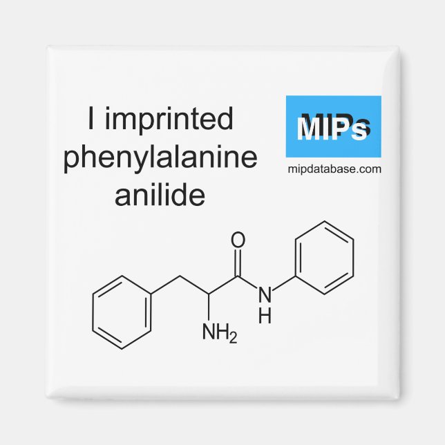Ich drückte Phenylalaninanilidmagnet aus Magnet (Vorne)