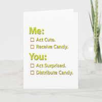 Ich, du Bonbons.