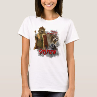Ich dulde kein Gluten Meme lustiges Herren-Shirt T-Shirt