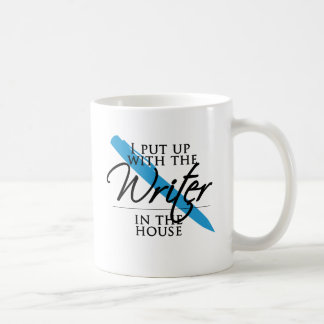 Ich duldete den Verfasser im Haus Tasse