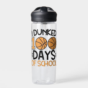 Ich Dunked 100 Tage der Schule Basketball Spieler Trinkflasche