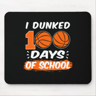 Ich Dunked 100 Tage der Schule bysketll Mousepad