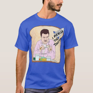 Ich durchbohrte den Toast T-Shirt