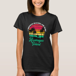 Ich durchsuche Strände und Surf Assateague Island  T-Shirt