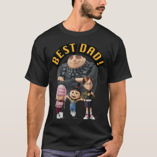Ich - Einfach Unverbesserlich Minions Vatertag Gru T-Shirt