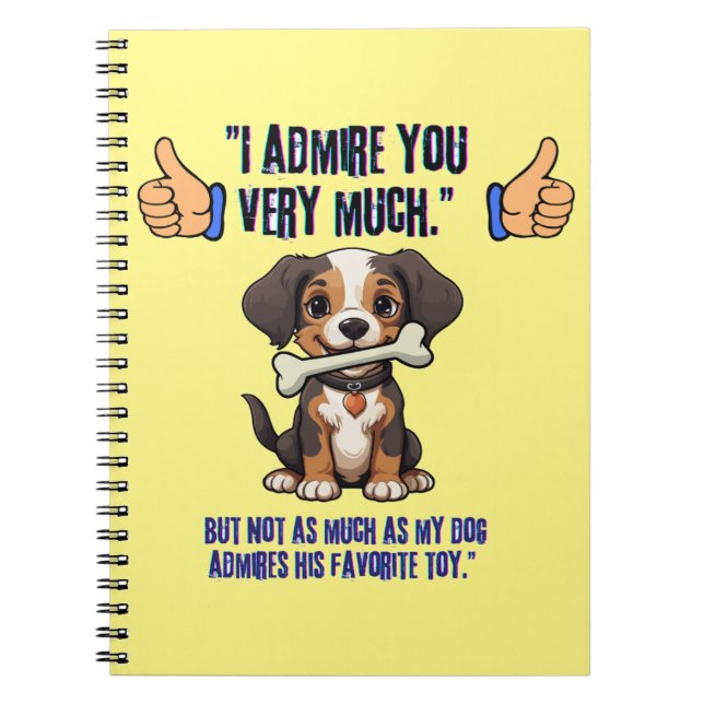 ICH EMPFEHLE DICH SEHR NOTIZBLOCK (Vorderseite)