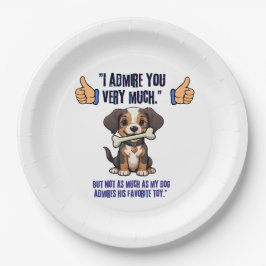 ICH EMPFEHLE DICH SEHR PAPPTELLER