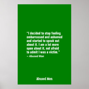 Ich entschied mich, das verwirrte Gefühl zu Poster