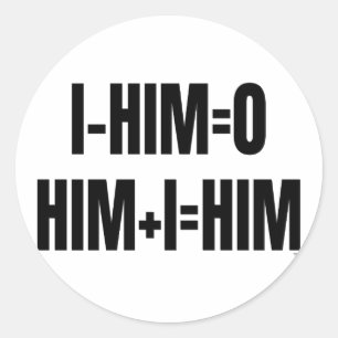 Ich - ER = 0 Sticker
