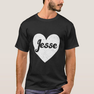 Ich Er Jesse Vornamen Und Er Ich Liebe Jesse T-Shirt