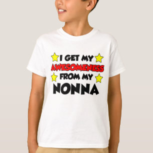 Ich erhalte mein Awesomeness von meinem Nonna T-Shirt