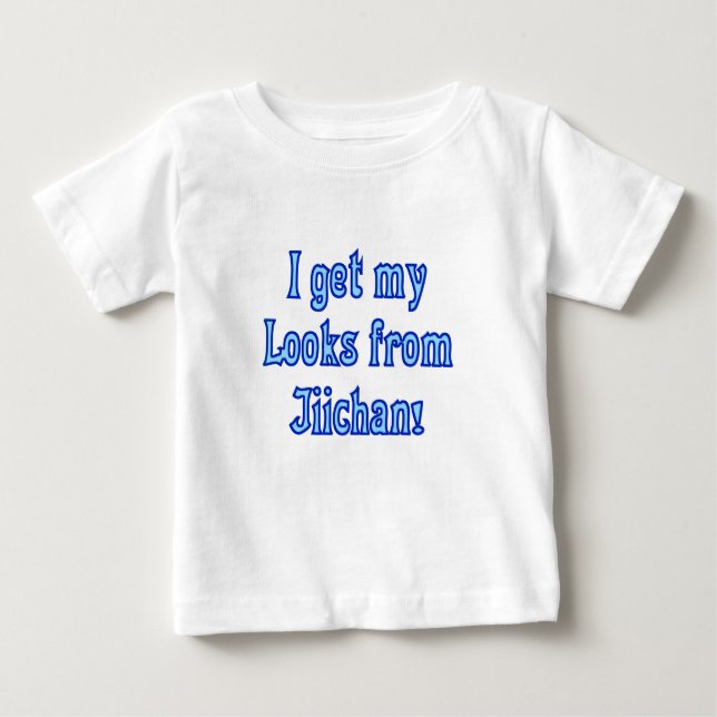 Ich erhalte meine Blicke von Jiichan Baby T-shirt (Vorderseite)
