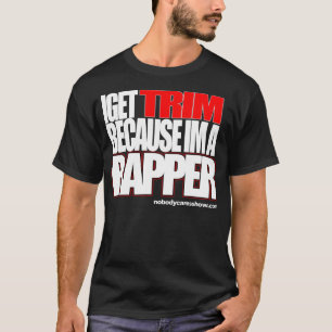 Ich erhalte Ordnung weil im ein Rapper T-Shirt