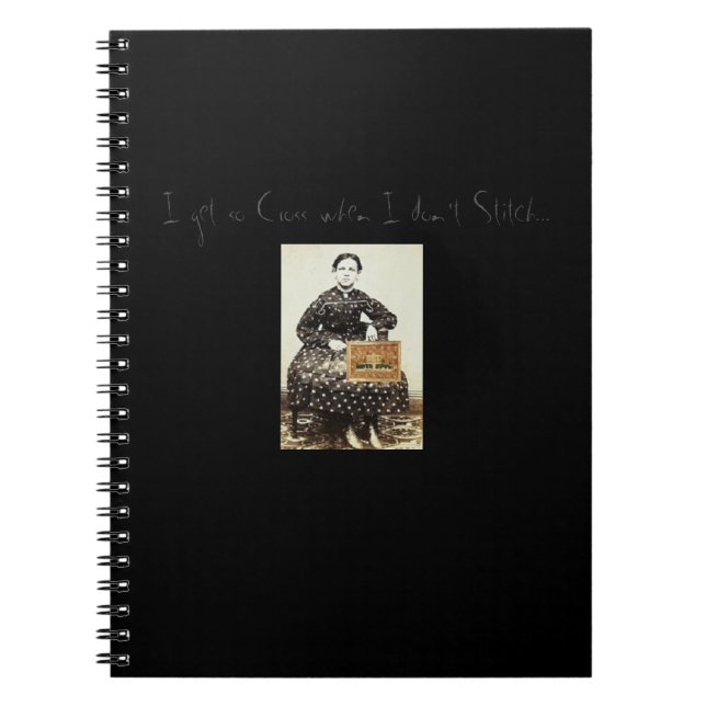 "Ich erhalte so Quer." Notizbuch von Notforgotten Notizblock (Vorderseite)