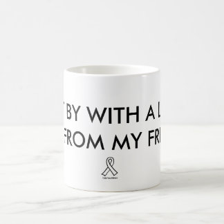 "Ich erhalte vorbei…" Zitat-Tasse Tasse