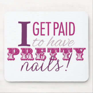 Ich erhalte zahlend, hübsche Nägel Mousepad zu