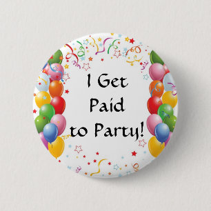 Ich erhalte zum Party zahlend! Button