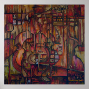 Ich erinnere mich an Dan X - Canvas Print Poster