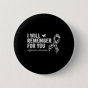 Ich erinnere mich an Heimers Awareness Dementia Button