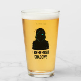 Ich erinnere mich an Schatten - geflochtene Abbild Glas