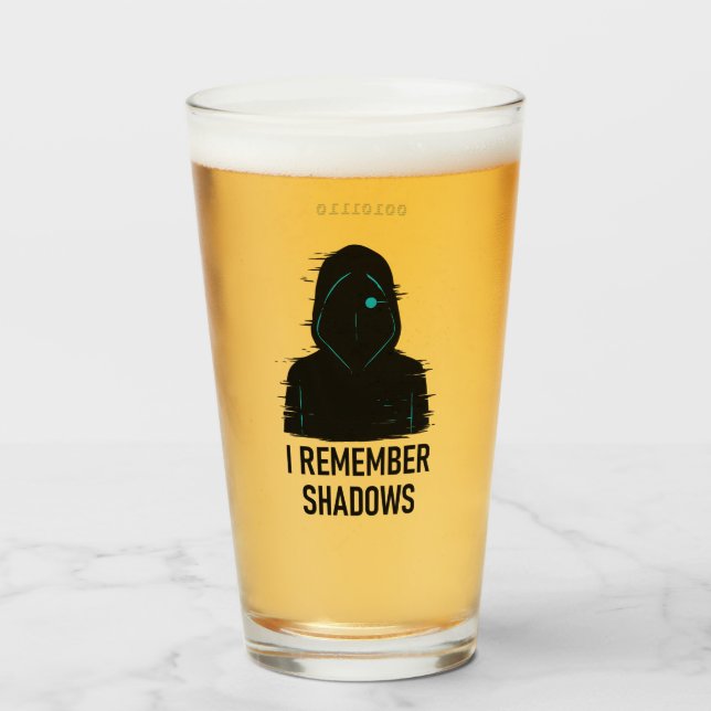 Ich erinnere mich an Schatten - geflochtene Abbild Glas (Vorne (Gefüllt))