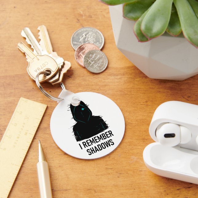 Ich erinnere mich an Schatten - geflochtene Abbild Schlüsselanhänger (Schreibtisch)