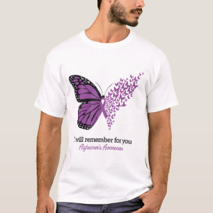 Ich erinnere mich für Sie an Alzheimer T-Shirt