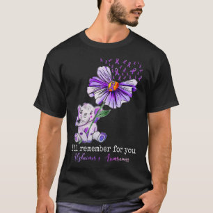 Ich erinnere mich für Sie an Alzheimer's Bewusstse T-Shirt
