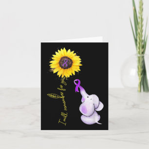Ich erinnere mich für Sie Sonnenblume Alzheimerhei Karte