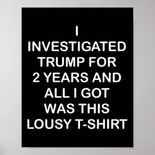 Ich ermittelte 2 Jahre gegen Trump Poster