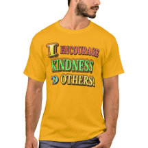"ICH ERMUTIGE ANDEREN KINDHEIT!" Niedliches Design