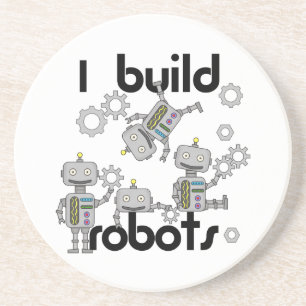 Ich errichte Roboter Getränkeuntersetzer