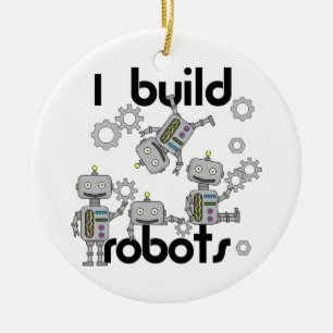 Ich errichte Roboter Keramikornament